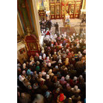 05 октября 2008: Литургия в Петропавловском соборе